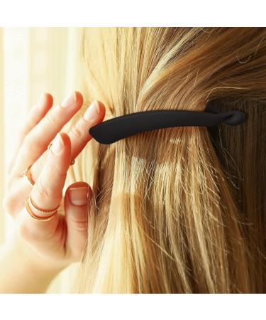 Apricitie Vintage Banana Hair Clips - 3 PCs Fish Clips for Long Hair | Stylish Comb Clips for Women & Girls - Buy Online on GoSupps.com