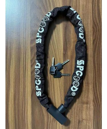 SPGOOD Bike Lock with 3 Keys - High-Safety Anti-Theft 90cm Chain Lock for Bicycle E-Scooter E-Bike MTB Motorcycle & Cargo Bike - Waterproof & Durable - Buy Online on GoSupps.com