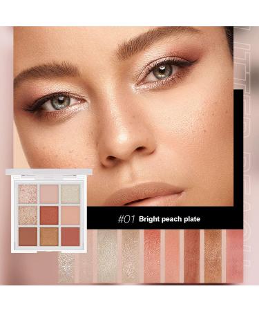 Colorful Eyeshadow Palette | Natural Nude Eyeshadow - Waterproof Eye Shadow Powder Bright and Warm Colorful Eye Shadows Makeup Pallet Set Frifer 01 - Buy Online on GoSupps.com