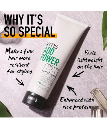KMS ADDPOWER Strengthening Fluid 125ml - Ideal for Fine Hair - Buy Online on GoSupps.com