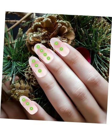 Ipetboom 5 DIY Decorative Ornaments Nail Stickers Nail Art Decor Nail Charms Jewel Stickers Decorative Nail Patch Resin Stickers 3D Phone Case Flatback Fruit Filling Polymer Clay 0.5X0.5X0.2CM As Shown - Buy Online on GoSupps.com