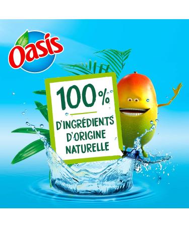 Oasis Tropical 1L - 100% natural ingredients - Buy Online on GoSupps.com