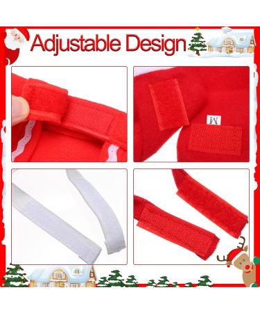 4PC Christmas Costume for Cats & Dogs | Santa Hat Scarf Antlers | Perfect Gift for Pets - Buy Online on GoSupps.com