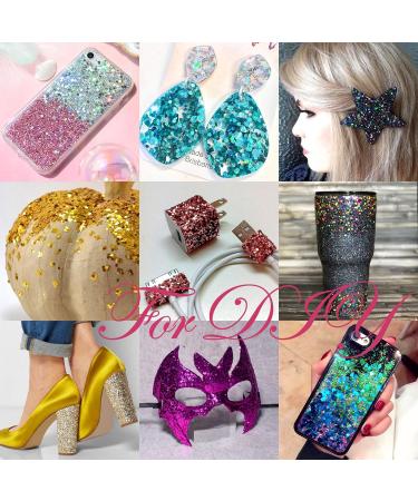 Superu 12 Colors Glitter for Body Face Hair & Nail Art | Festival Body Glitter & Accessories | Perfect for Halloween & Events | 12 x 2.5g Pack - Buy Online on GoSupps.com