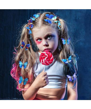 18 Pieces Butterfly Hair Clips for Girls - Glitter Toddler Hairpins & Elegant Hair Accessories for Women & Children - Buy Online on GoSupps.com