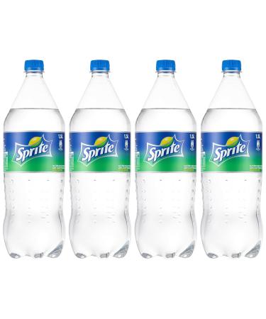 Sprite Disposable Lemon (4 x 1.5L) - Refreshing Soft Drink Pack for International Shipping - Buy Online on GoSupps.com