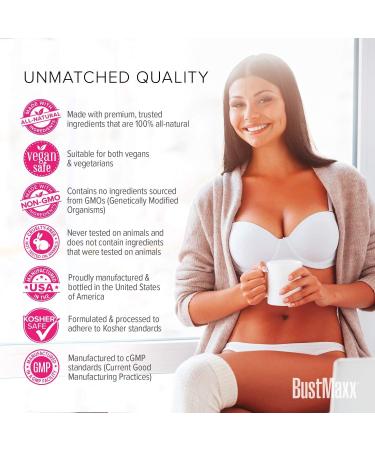 All Natural Bust Enlargement Supplement Capsules - 180 Count | Enhance Your Curves Naturally - Buy Online on GoSupps.com