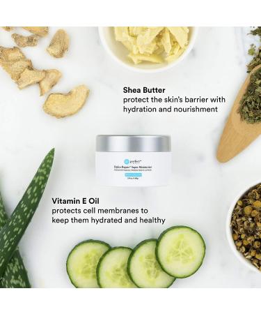 Hydra-Repair Hyaluronic Acid Face Moisturizer with Vitamin E and Shea Butter - 2 fl oz (60g) - Buy Online on GoSupps.com