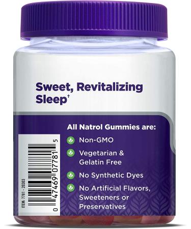 Natrol Sleep Beauty Gummies - Melatonin  Biotin & Vitamin E - 100% Drug Free - Raspberry Flavor - 60 Count - Buy Online on GoSupps.com