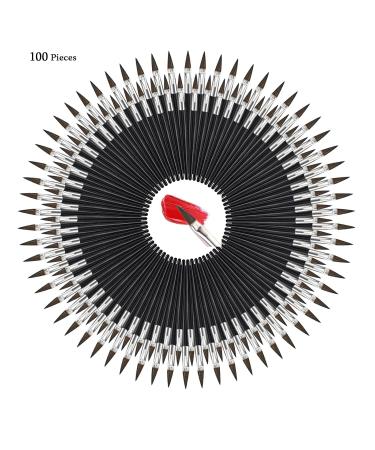 Disposable Makeup Brush Set - 100 Portable Roseflower Lip Concealer Eyeshadow & Eyeliner Brushes for Flawless Application - Ideal for Travel & Professional Use - Buy Online on GoSupps.com