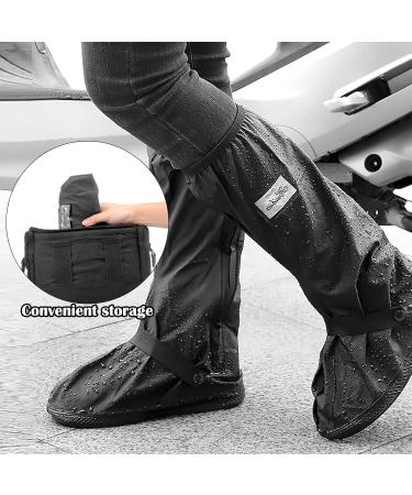 Waterproof Motorcycle Shoe Covers - Reusable Slipproof Rain Protection (Size 42-43) - Buy Online on GoSupps.com