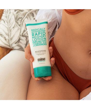 Minetan Radicalally Moisturizing Body Lotion | Rapid Recovery for Dry Skin | Hyaluronic Acid & Ceramides | 7 Fl OZ - Soft Plump Skin for Women & Men - Buy Online on GoSupps.com
