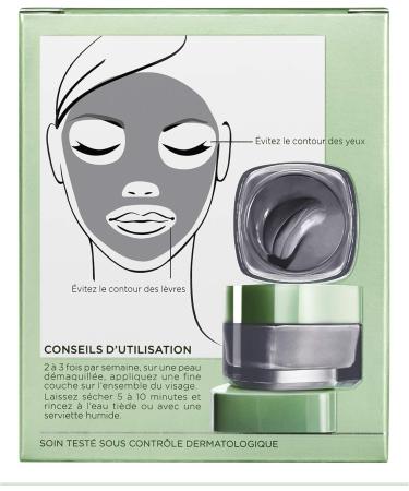 L'Oreal Paris 3 Pure Clays and Charcoal Detox Mask 50 ml - Buy Online on GoSupps.com