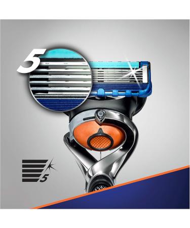 Gillette Fusion5 ProGlide Shaving System for Men - 6 Pack | International Shipping Available - Buy Online on GoSupps.com