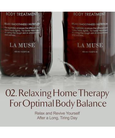 LA MUSE 4-in-1 Body Treatment & Body Cream(Covert) | Exfoliating and Massaging Oil with Hydrating Body Cream | For Smooth, Nourished, and Revitalized Skin | Complete Relaxing Body Care Routine - Buy Online on GoSupps.com