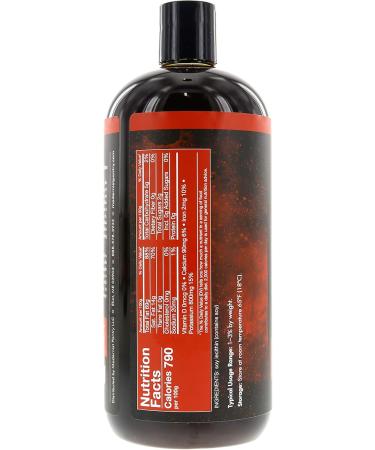 Pure Liquid Soy Lecithin | Gluten-Free Vegan OU Kosher Certified - 1L/33.8oz - Ideal for Cooking & Baking - Buy Online on GoSupps.com