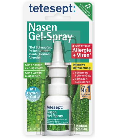 Teteseept noses gel spray-nasal spray with hydro moisture film-nose care for moisture and protection of the nasal mucous membranes-1 x 20 ml - Buy Online on GoSupps.com