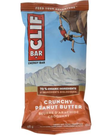 CLIF BAR - Energy Bars - Crunchy Peanut Butter - (68 Gram Protein Bars 12 Count) Packaging May Vary - Buy Online on GoSupps.com