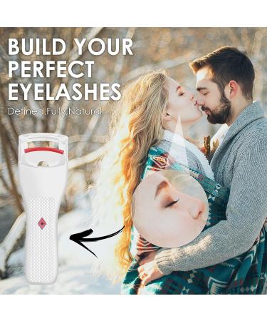 Heated Rechargeable Electric Eyelash Curler with Silicone Pad - Professional Long-Lasting Lash Curler for Quick, Natural Results - Perfect Gift for Women - Buy Online on GoSupps.com