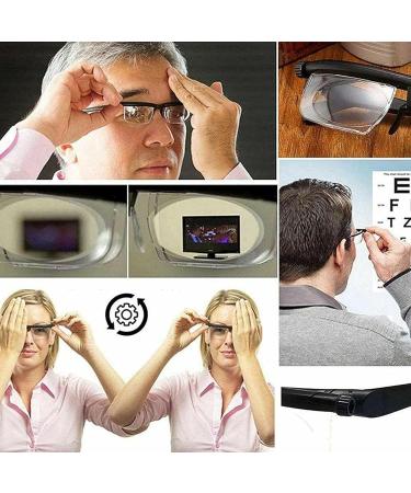 Vifocus Adjustable Focus Glasses - Versatile Goggles for Close & Distant Vision | Adjustable Dial Reading Glasses (1PC) - Buy Online on GoSupps.com