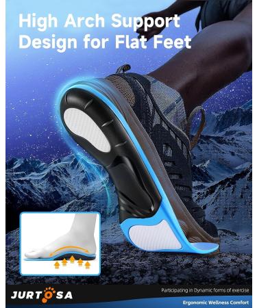Plantar Fasciitis Insoles for 250LB High Arch Support | Soft Pain Relief Orthotics for Flat Feet | Dynamic Support Inserts for Heavy Duty | Ideal for Running/Walking | Blue Men's 7-8/Women's 9-10 - Buy Online on GoSupps.com