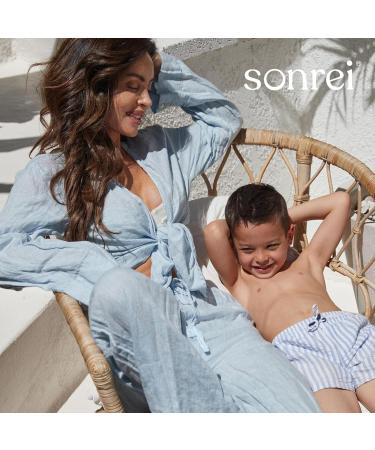 Sonrei Kids ZinQ SPF 30 Organic Mineral Sunscreen | Broad Spectrum Water-Resistant Vegan & Eco-Friendly - 6 Fl Oz - Buy Online on GoSupps.com