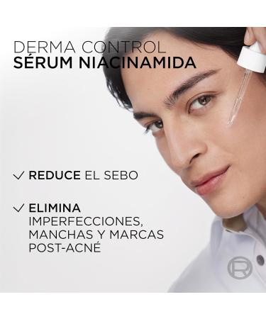  L'Oreal Paris L'OR AL Paris Men Expert Derma Control Anti-Blemish Serum with niacinamide and salicylic acid for men with oily and acne-prone skin reduces blemishes and post-acne marks - Buy Online on GoSupps.com