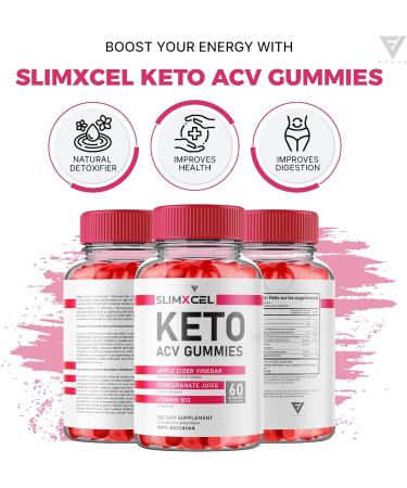 (3 Pack) SlimXcel Keto ACV Gummies SlimXcell Keto Gummies SlimXcel Apple Cider Vinegar Weight Management Support SlimXcel Maximum Strength Vitamin Fat Burner Keto Formula Supplement (180 Gummies) - Buy Online on GoSupps.com