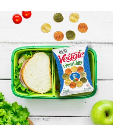 Sensible Portions Garden Veggie Chips Sea Salt - 1 Oz (Pack of 24) | Healthy Snack - Buy Online on GoSupps.com
