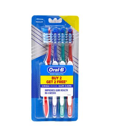 Oral-B Pro-Health Gum Care Toothbrush Medium (Buy 2 Get 2 Free)