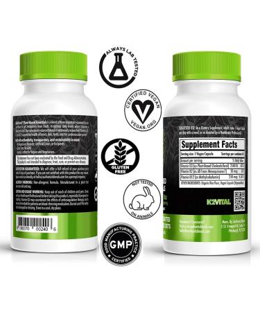 SOLID ROOTS Vegan Vitamin D3 + K2 + B12: Plant-Based Multivitamin for Bones, Heart, Skin & Teeth - Buy Online on GoSupps.com