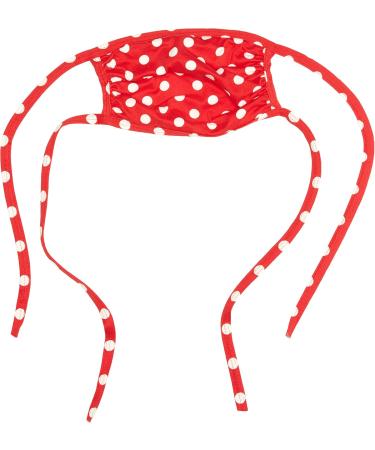 Buy Star Vixen Washable Fashion Face Mask - Red/White Dot | One Size Fits All | International Shipping Available - Buy Online on GoSupps.com