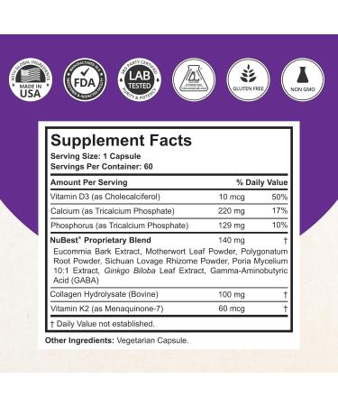 NuBest Bundle for Bone Growth Bone Strength & Immune Support for Kids & Teens Tall 10+ Capsules and Immune Multivitamin Gummies Daily Wellness Routine - Buy Online on GoSupps.com