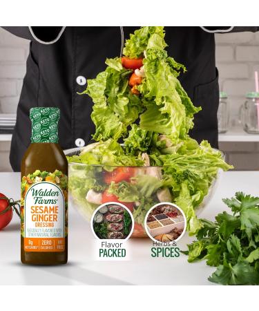 Sesame Ginger Salad Dressing - 355ml | Buy Internationally | Premium Quality eCommerce - Buy Online on GoSupps.com