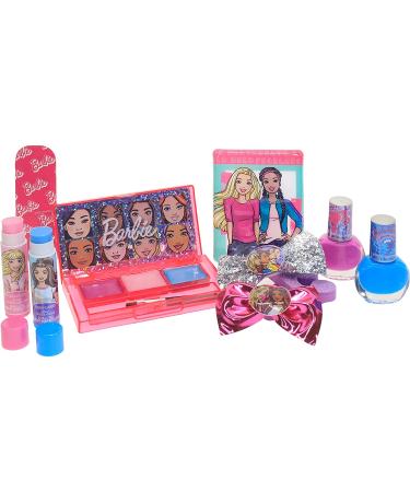 Barbie Townley Girl Makeup Backpack Set - Lip Gloss, Nail Polish, Hair Bow & More for Kids Ages 3+ | Perfect for Parties, Sleepovers & Makeovers - Buy Online on GoSupps.com