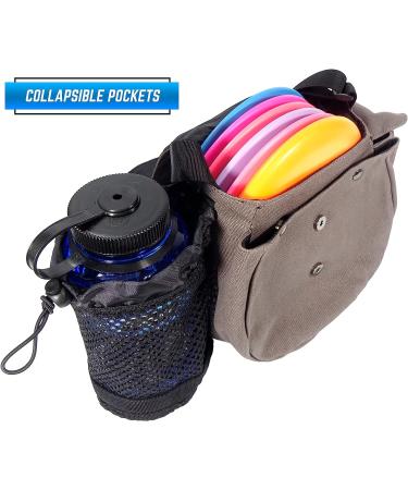 Rogue Iron Disc Golf Bag - Sling Tote for Frisbee Golf | Holds 8 Discs, 32oz Water Bottle & Accessories - Buy Online on GoSupps.com