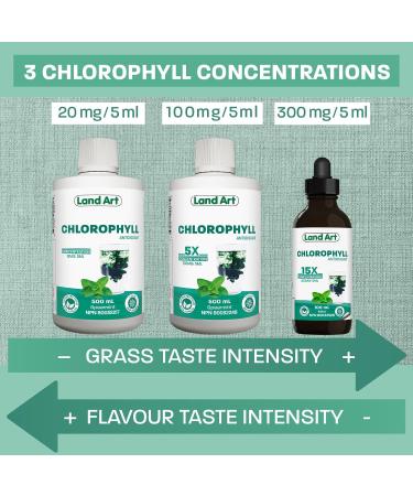 Liquid Chlorophyll Apple 500ml Cold Extracted from Non-GMO Alfalfa - Detox - Alkaline - Natural Body Deodorant Antioxidant - Made in Canada - Buy Online on GoSupps.com