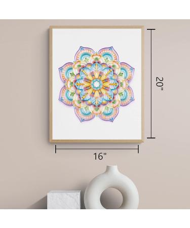 Uniquilling Paper Quilling Kit for Adults - Purple Mandala DIY Painting Kit - Quilling Tools for Home Decor - Ideal Gift for Beginners - Buy Online on GoSupps.com