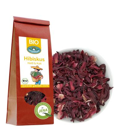 PEPPERMINTMAN Organic Red Hibiscus Flowers 100g Hot and Cold