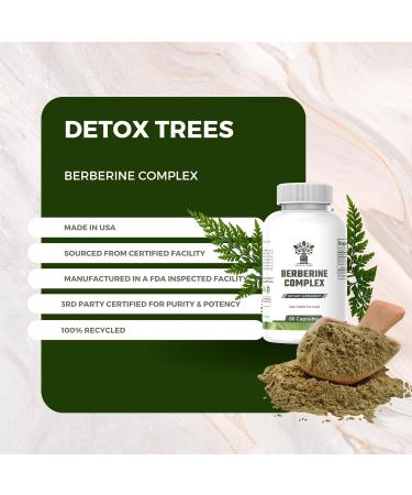 Berberine Supplement with Bitter Melon Extract and Banaba Leaf Extract - 1000mg Berberine HCL for Immune System - Weight Management - Non-GMO - Gluten-Free Berberine Complex 60 Capsules. - Buy Online on GoSupps.com