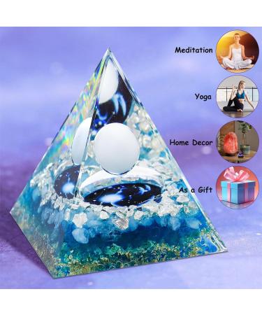 Capricorn Zodiac Orgone Pyramid - Healing Crystal for Positive Energy, Yoga, Meditation, and Stress Reduction - Buy Online on GoSupps.com