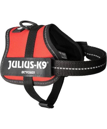 K9 Powerharness - Size 2XS/Baby 2 in Red | Premium Dog Harness for Small Breeds - International Shipping Available - Buy Online on GoSupps.com