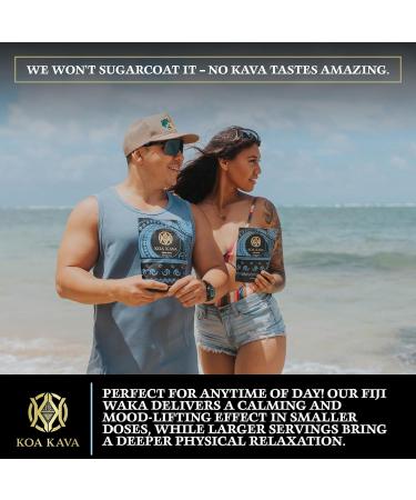 8 oz Koa Kava Bundle with Premium Tongan Fijian Waka and Vanuatu Waka Kava Root Powder - Buy Online on GoSupps.com