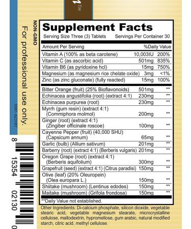 Priority One Vitamins Super Bio Vegetarian 90 Tablets - Immune System Support*- Clinical Strength - Benefits of Shiitake & Maitake Mushrooms. - Buy Online on GoSupps.com