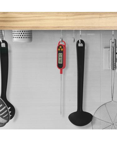 LCD Digital Kitchen Thermometer - Long Probe Versatile for Cooking Baking & Baby Food | Accurate Meat & Liquid Thermometer - International Shipping Available - Buy Online on GoSupps.com