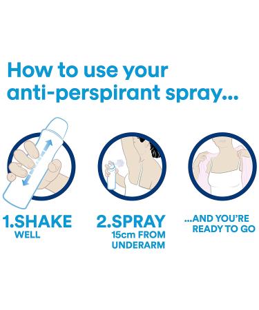 Dove Original Aerosol AntiPerspirant Deodorant 150ml - Pack of 3 | Long-lasting Protection - Buy Online on GoSupps.com