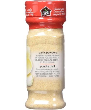 Club House Quality Natural Herbs & Spices Garlic Powder 165g - Buy Online on GoSupps.com