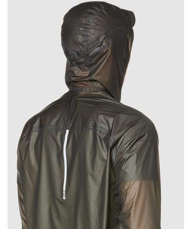 Odlo Men's Zeroweight Dual Dry Waterproof Running Jacket - M Black | Best for International Shipping - Buy Online on GoSupps.com