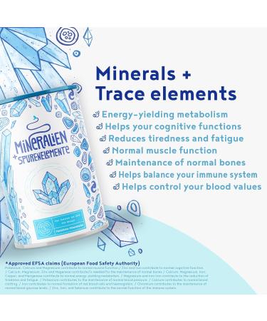 Calcium Magnesium Zinc Powder 450g - Unflavoured Supplement Complex with Shilajit Essence - Alpha Foods - Buy Online on GoSupps.com