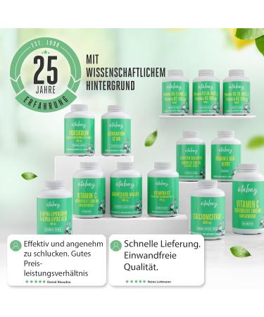 Vitabay Astragalus Extract - 270 Vegan Capsules | 1600 mg High Dose | 10% Polysaccharides | Laboratory Tested Premium Quality - Buy Online on GoSupps.com